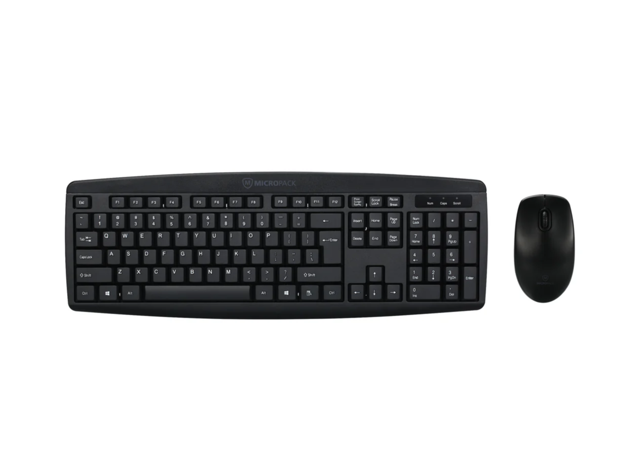 Micropack Combo (Wireless Keyboard and Mouse) KM-203W