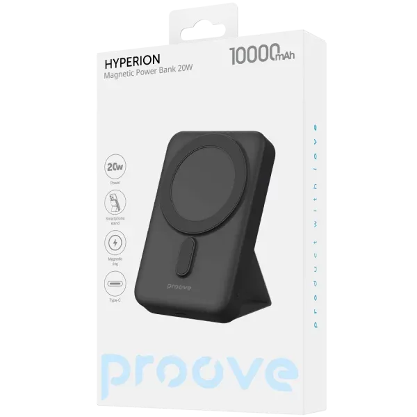 Proove Hyperion Magnetic Power Bank (10,000 mAh, 20 W) view 1