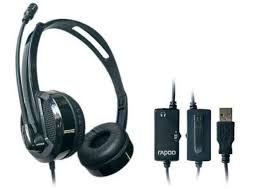 USB Stereo Headset Black