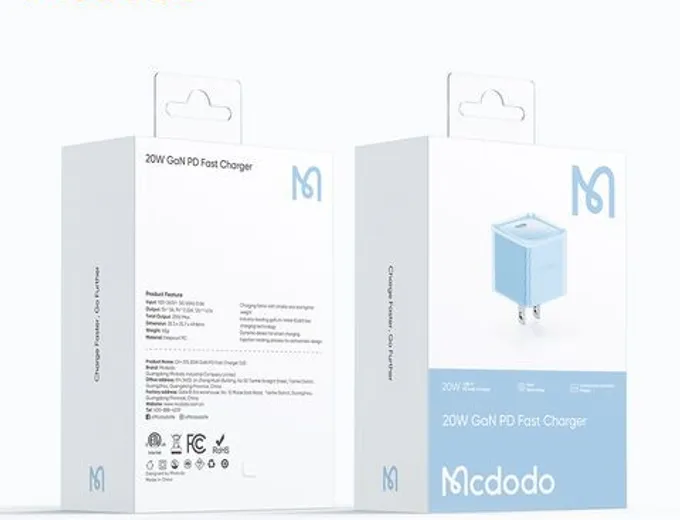 "Mcdodo 20W GaN PD Fast Charger "