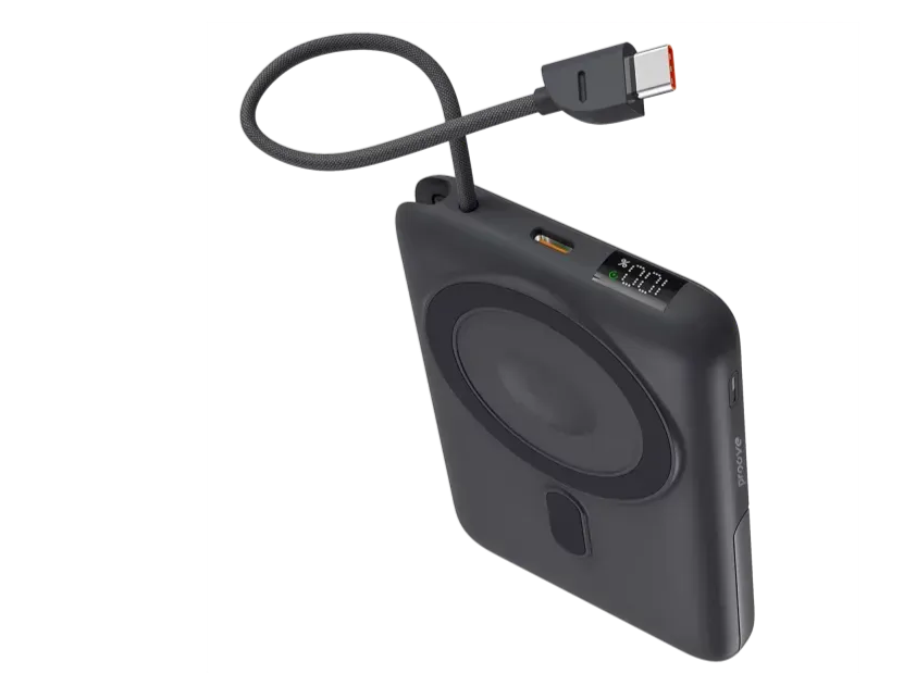 Proove Moon Rock 2‑in‑1 Magnetic Power Bank (10,000 mAh, 22.5 W)