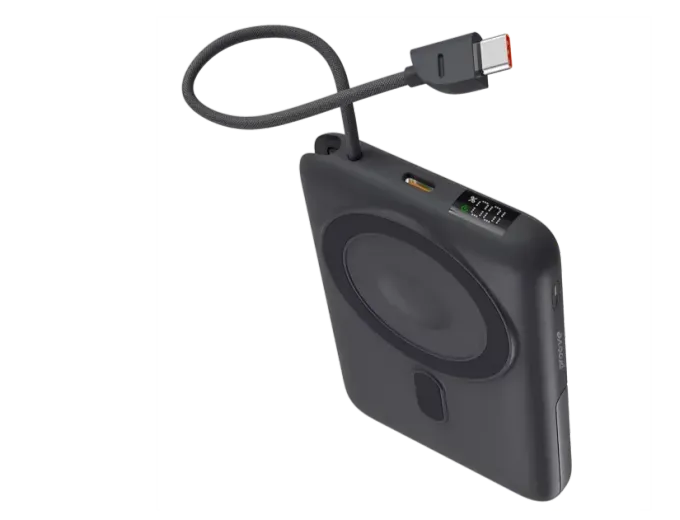 Proove Moon Rock 2‑in‑1 Magnetic Power Bank (10,000 mAh, 22.5 W)