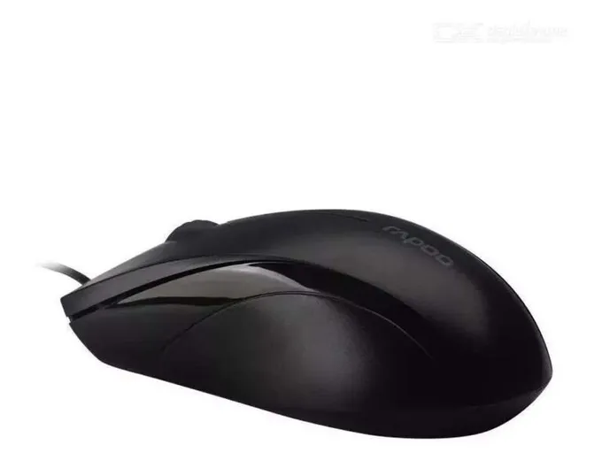 Rapoo N1200 Silent Wired Optical Mouse