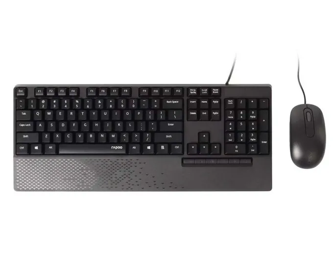 Rapoo NX2000 Wired Optical Mouse & Keyboard Combo