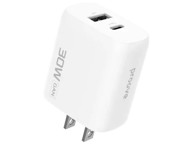  Proove Silicone Power 2 (Type-C + USB) 30W Adapter