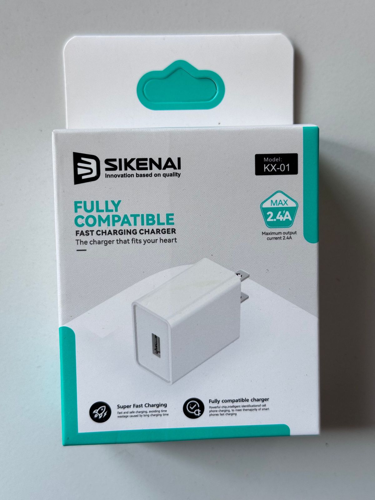 Sikenai Fast Charging adaptro KX-01