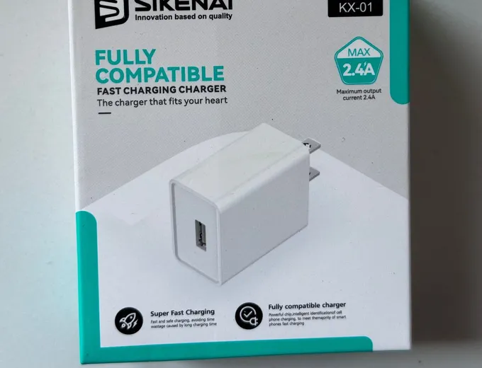 Sikenai Fast Charging adaptro KX-01