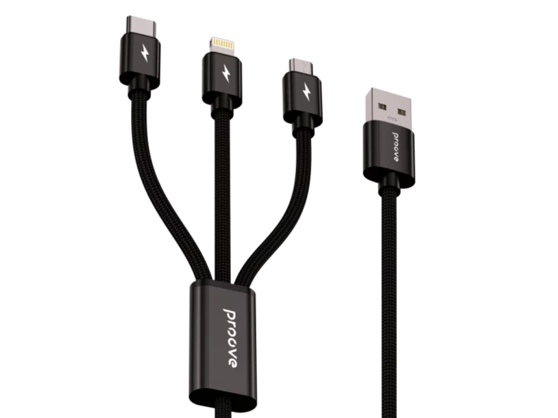 Proove Triple Connection 3 in 1 Cable