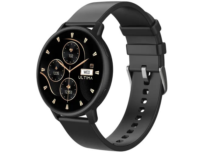 Ultima Circle Smartwatch (Black)