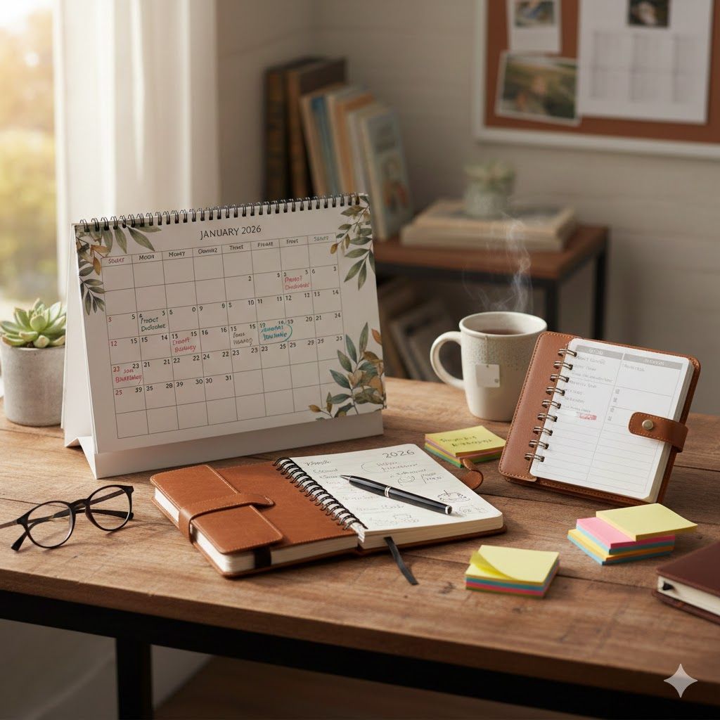 Diaries, Calendars & Planners