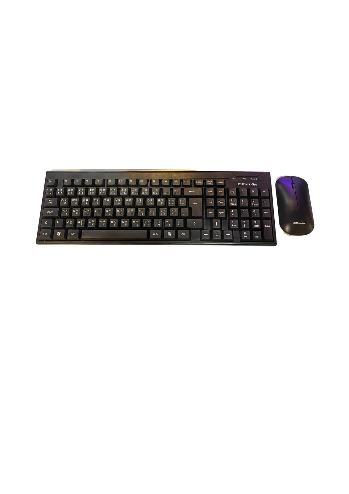 Zilliontech Wireless Keyboard and Mouse Combo (MSK-2201)