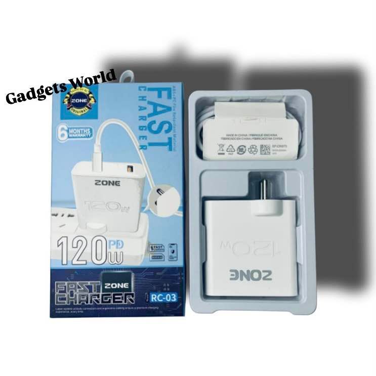 Zone120w Fast Charger [ RC-03 ] 